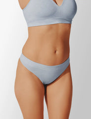 Seamless Stretch Cotton Thong