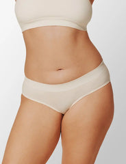 Seamless Stretch Cotton Hipster - 2 Pack