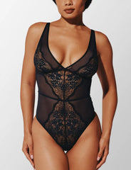 All Day Lace Unlined Bodysuit