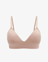 Seamless Stretch Cotton Wireless Bra