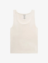 Seamless Stretch Cotton Shelf Tank Top