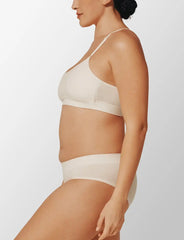 Seamless Stretch Cotton Wireless Bralette