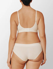 Seamless Stretch Cotton Wireless Bra