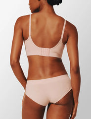 Seamless Stretch Cotton Wireless Bra