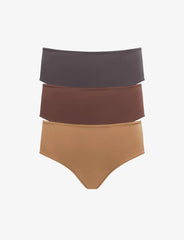 24/7® Classic High Waist Thong - 3 Pack