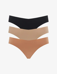 Zero Edge™ Invisible Thong - 3 Pack