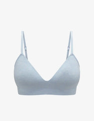 Seamless Stretch Cotton Wireless Bra