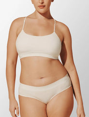 Seamless Stretch Cotton Wireless Bralette