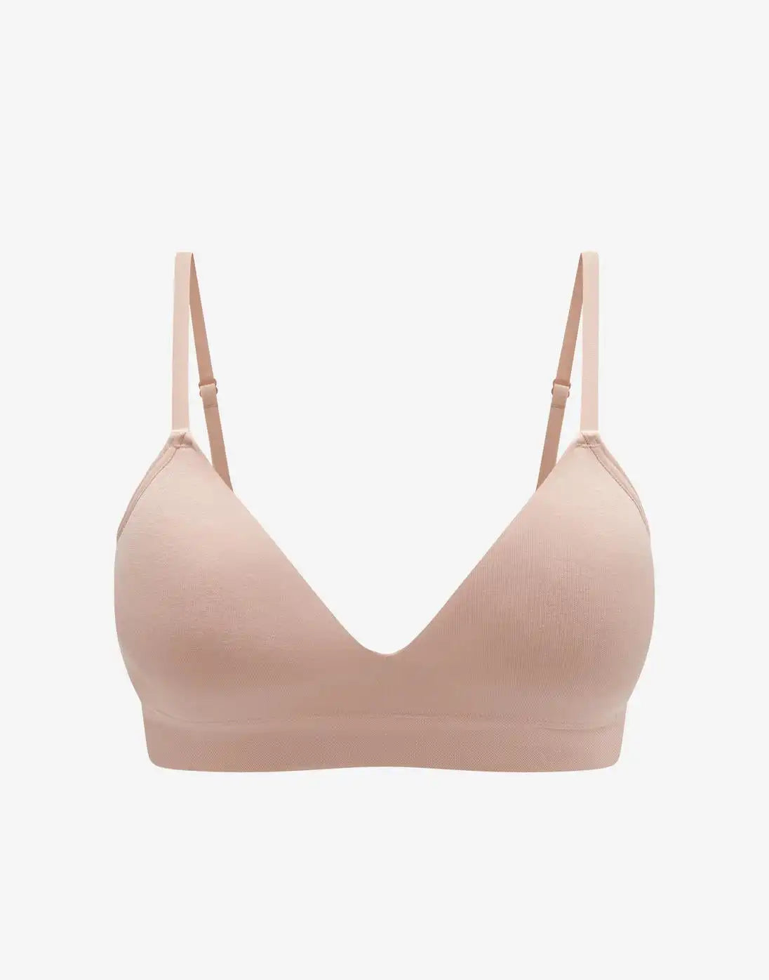 Seamless Stretch Cotton Wireless Bra