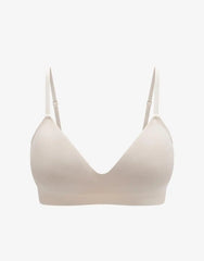 Seamless Stretch Cotton Wireless Bra