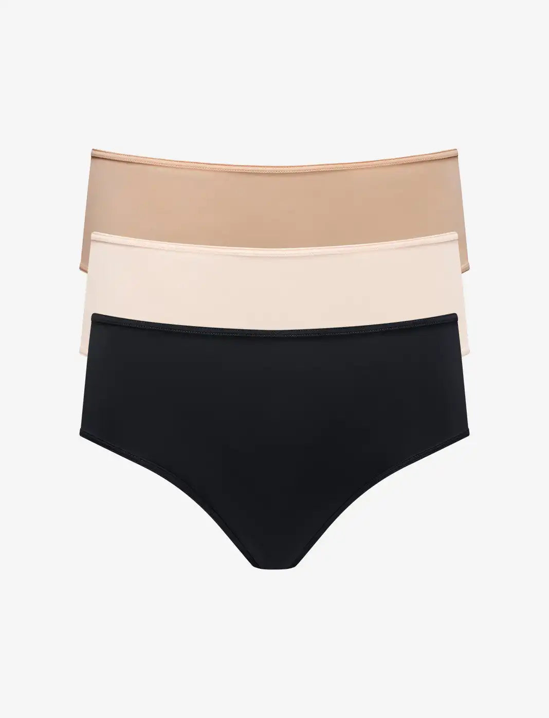 24/7® Classic High Waist Thong 3 Pack Box